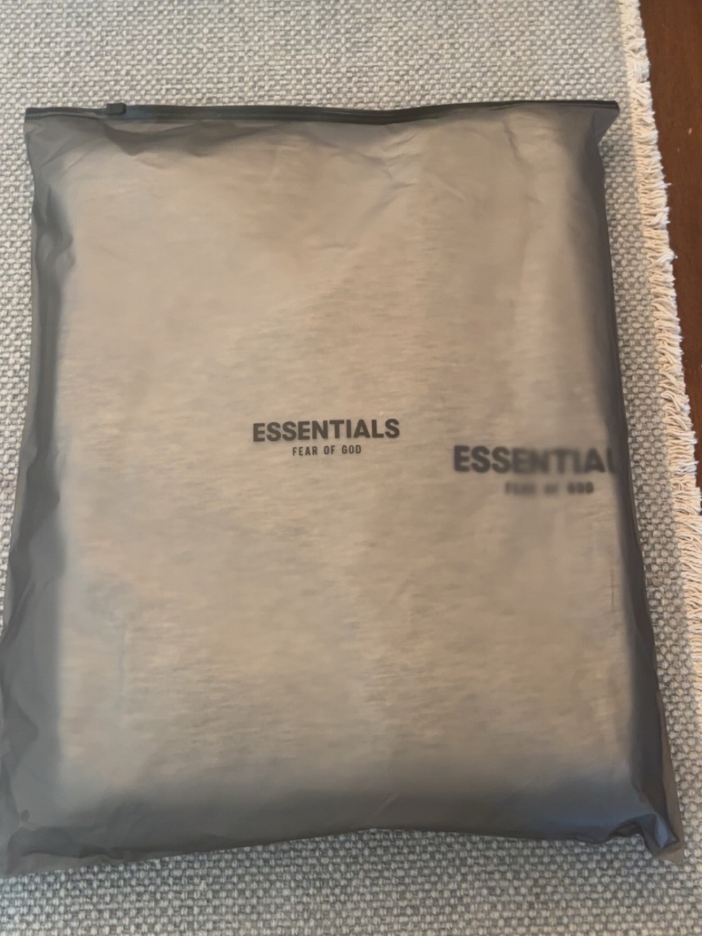 PacSun Essentials Fear of God Oversized Sweater in Gray